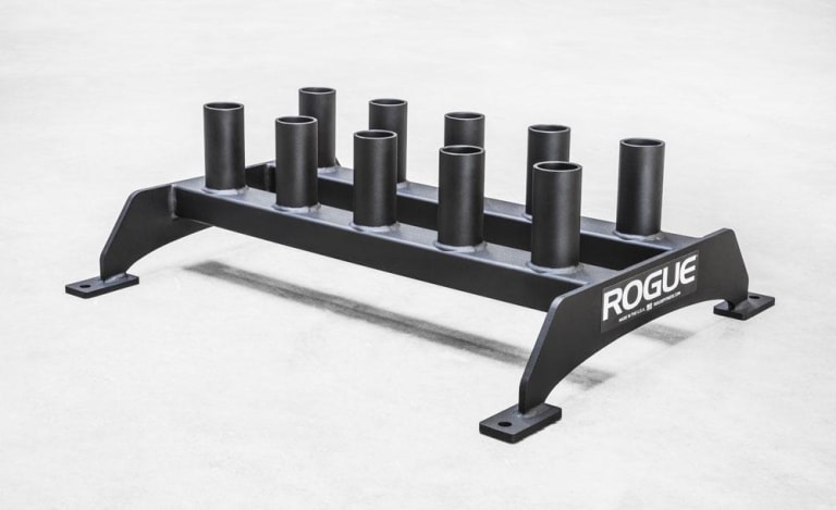 Rogue 10 Bar Holder - Upright Barbell Storage Rack | Rogue Fitness